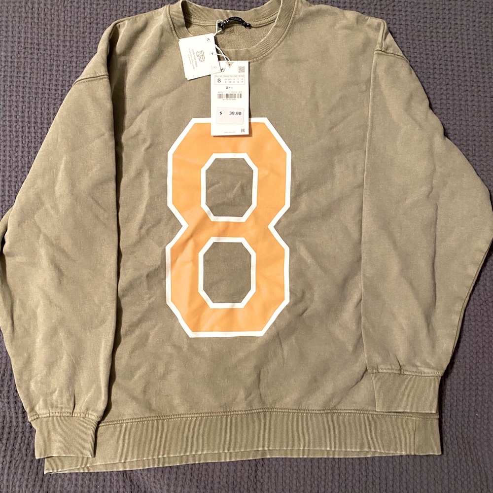 Zara crewneck sweatshirt